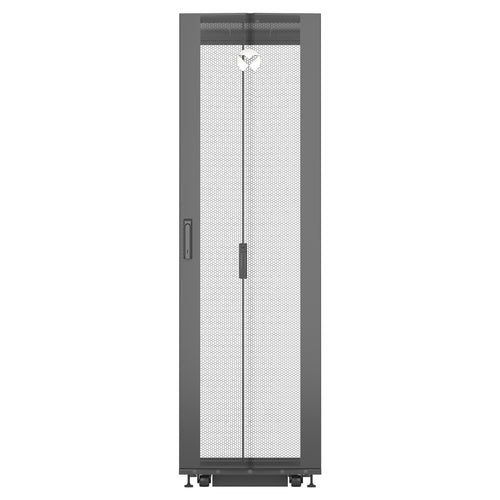 Vertiv VR3300 rack cabinet 42U Freestanding rack Black, Transparent