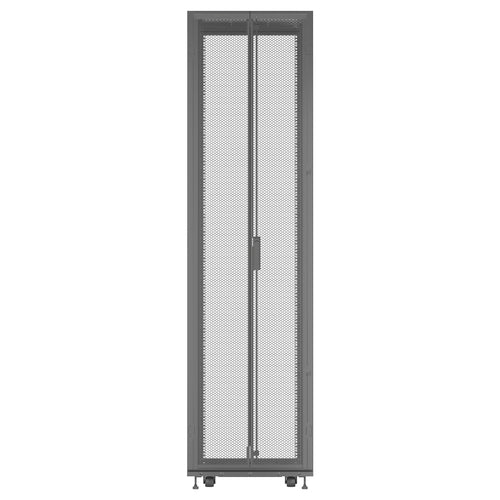 Vertiv VR3307 rack cabinet 48U Freestanding rack Black, Transparent