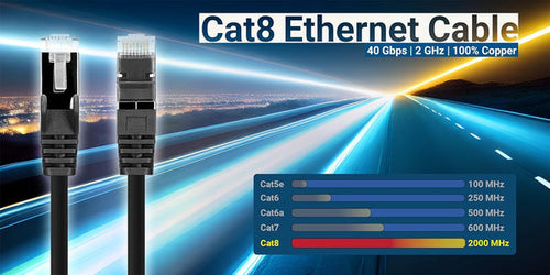 Intellinet 743686 networking cable Black 2 m Cat8.1 U/FTP (STP)