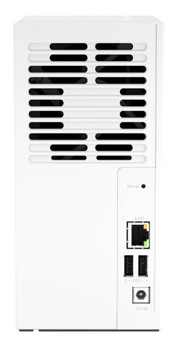 QNAP TS-233 NAS Tower ARM Cortex-A55 2 GB 0 TB QNAP QTS White