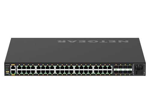 NETGEAR GSM4248PX Managed L2/L3/L4 Gigabit Ethernet (10/100/1000) Power over Ethernet (PoE) 1U Black
