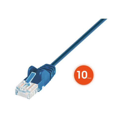 Intellinet 744553 networking cable Blue 0.3 m Cat6 U/UTP (UTP)