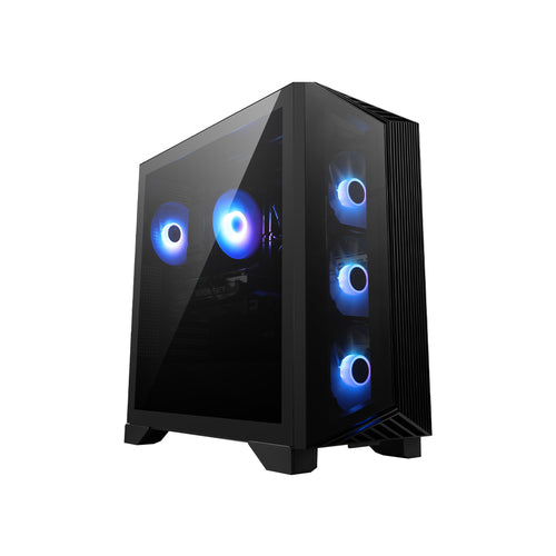 MSI Aegis Z2 A8NVR-1611US AMD Ryzen™ 7 8700F 32 GB DDR5-SDRAM 2 TB SSD NVIDIA GeForce RTX 5070 Ti Windows 11 Home Tower PC Black