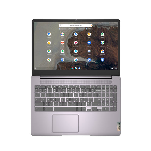 Lenovo IdeaPad 3 Chrome 15IJL6 Intel® Celeron® N N4500 Chromebook 39.6 cm (15.6") Full HD 4 GB LPDDR4x-SDRAM 64 GB eMMC Wi-Fi 6 (802.11ax) ChromeOS English Grey
