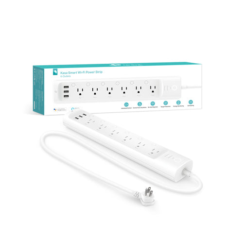 TP-Link HS300 power extension 6 AC outlet(s) Indoor White