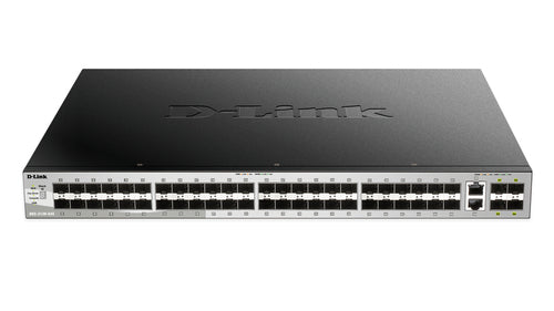 D-Link DGS-3130-54S Managed L3 Black, Grey