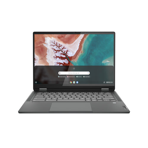 Lenovo Flex5 Chrome 14IAU Intel® Core™ i5 i5-1235U Chromebook 35.6 cm (14") Touchscreen WUXGA 8 GB LPDDR4x-SDRAM 256 GB SSD Wi-Fi 6E (802.11ax) ChromeOS US English Grey