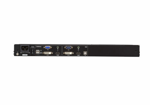 ATEN CL3800NW rack console 47 cm (18.5") 1920 x 1080 pixels Metal, Plastic Black 1U