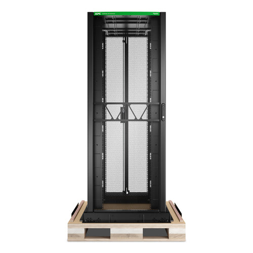 APC NetShelter SX Advanced Rack ,42U 750mm 1295mm, with shock package, Black Freestanding rack