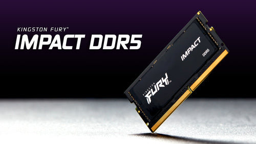 Kingston Technology FURY 32GB 6400MT/s DDR5 CL38 SODIMM (Kit of 2) Impact XMP
