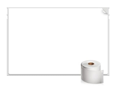 DYMO 1744907 printer label White