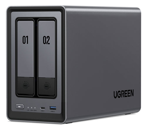 Ugreen NASync DXP2800 NAS Compact Intel® N N100 8 GB DDR5 UGOS Pro Black