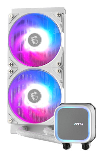 MSI MAG Coreliquid A13 240 WHITE Motherboard, Processor All-in-one liquid cooler 12 cm 1 pc(s)