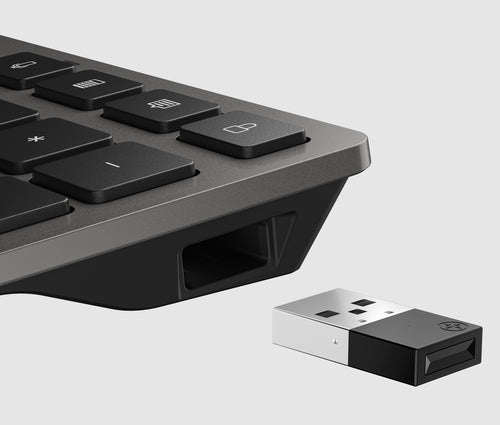 HP 725 Multi-Device Rechargeable Wireless Keyboard