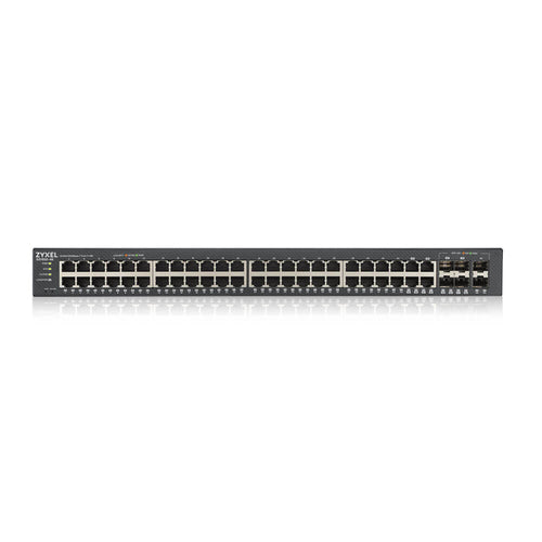Zyxel GS1920-48V2 network switch Managed Gigabit Ethernet (10/100/1000) Black