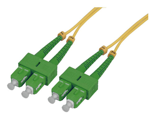 Intellinet 752442 InfiniBand/fibre optic cable 5 m SC SMF Yellow