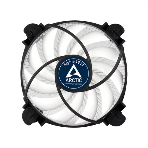 ARCTIC Alpine 12 LP - Low Profile Intel CPU Cooler Processor Air cooler 9.2 cm Aluminium, Black 1 pc(s)