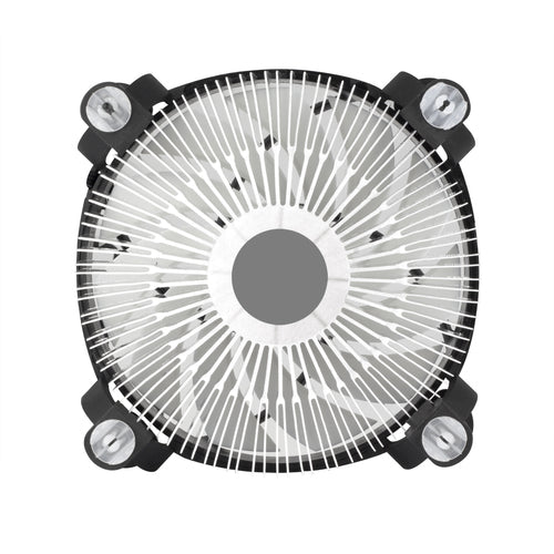 ARCTIC Alpine 12 LP - Low Profile Intel CPU Cooler Processor Air cooler 9.2 cm Aluminium, Black 1 pc(s)