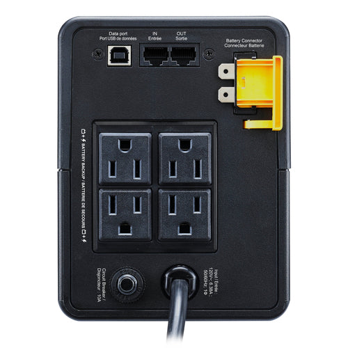 APC BVK750M2 uninterruptible power supply (UPS) Line-Interactive 0.75 kVA 410 W 4 AC outlet(s)