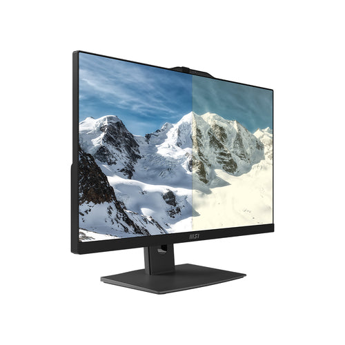 MSI Modern 1M-1096US Intel® Core™ i5 120U 60.5 cm (23.8") 1920 x 1080 pixels Touchscreen All-in-One PC 16 GB DDR5-SDRAM 1 TB SSD Windows 11 Home Wi-Fi 6E (802.11ax) Black