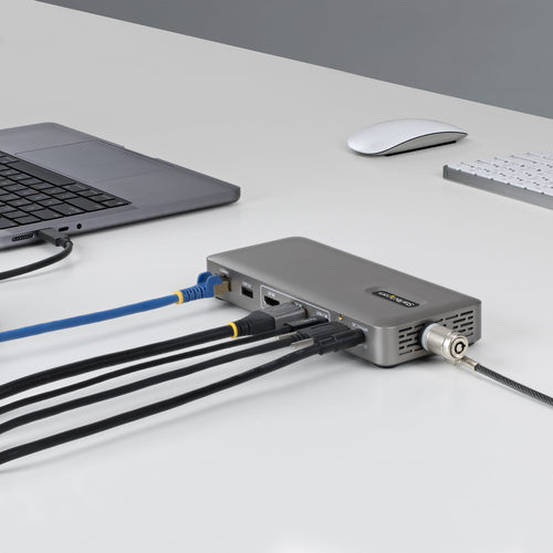 StarTech.com USB4 Docking Station, Driverless Dual 4K for macOS and Windows, Universal USB-C Dock with 100W Laptop Charging and 2.5GbE
