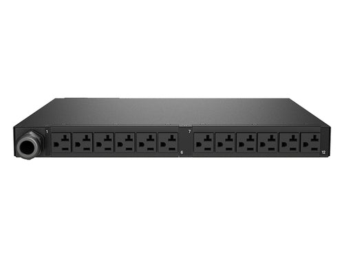 Vertiv Geist MNR5M1R5-12S153-1ST5A0H10-S power distribution unit (PDU) 12 AC outlet(s) 0U Black