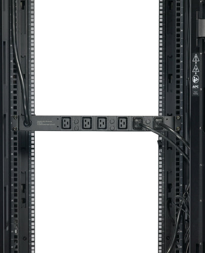 APC Basic Rack PDU AP7526 power distribution unit (PDU) 6 AC outlet(s) 1U Black