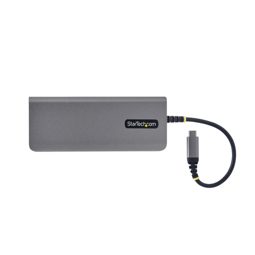 StarTech.com USB-C to HDMI Multiport Adapter, 140W PD Charging, 4K 60Hz, 3-Port USB 10Gbps Hub, SD Card Slot, 2.5GbE, Mini Dock for MacBook / Dell / Thinkpad / HP