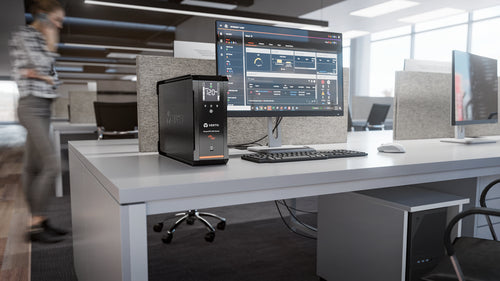 Vertiv PowerUPS 200 Line Interactive PSA6-1350LVT, 1350VA/850W, AVR, USB Charging, Color LCD, User-Replaceable Battery, 4 NEMA Outlets, Three-Year Warranty