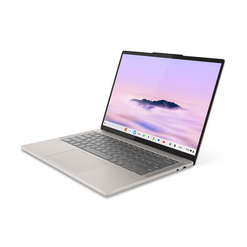 Lenovo Chrome 14M9610 MediaTek Kompanio Kompanio Ultra 910 Chromebook 35.6 cm (14") Touchscreen WUXGA 16 GB LPDDR5x-SDRAM 256 GB UFS Wi-Fi 7 (802.11be) ChromeOS English Seashell (colour)