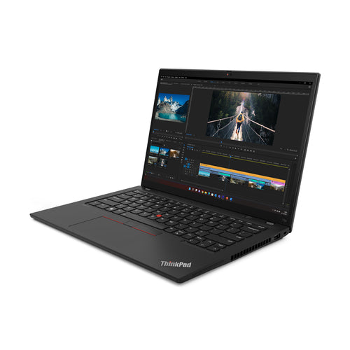 Lenovo ThinkPad T14 Gen 4 (Intel) Intel® Core™ i5 i5-1345U Laptop 35.6 cm (14") Touchscreen WUXGA 16 GB DDR5-SDRAM 512 GB SSD Wi-Fi 6E (802.11ax) Windows 11 Pro US English Black