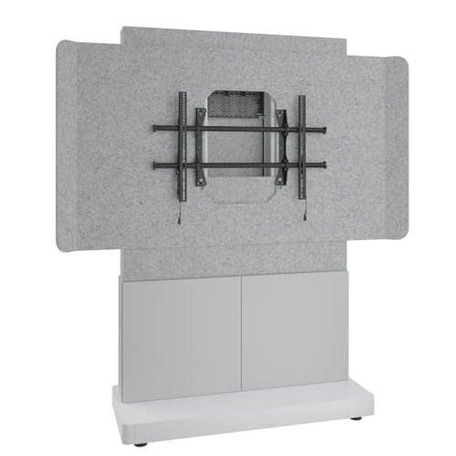 Middle Atlantic Products FM-DS-4875FS-BD8W TV mount/stand 165.1 cm (65") Grey, Silver, White