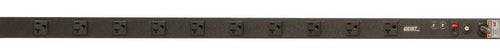 Vertiv Geist VSSA104-102S20 power distribution unit (PDU) 10 AC outlet(s) 0U Black