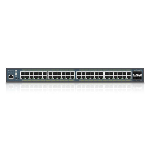 EnGenius Switch 48-port GbE PoE.af/at(+) 410W 4xSFP L2 19i