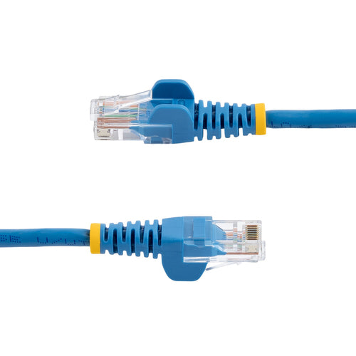 StarTech.com Cat5e Patch Cable with Snagless RJ45 Connectors - 1 ft, Blue