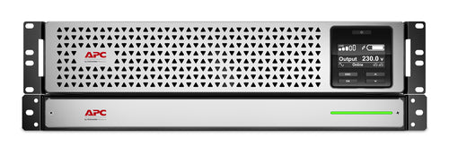 APC Smart-UPS On-Line, 1500VA, Rackmount 3U, 230V, 8x C13 IEC outlets, Network Card, Extended runtime, W/ rail kit, W/ Lithium-ion external battery
