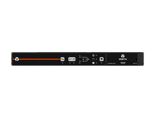 Vertiv Geist AU01X1R0-12CF17-2C20C20A900-D power distribution unit (PDU) 12 AC outlet(s) 0U Black