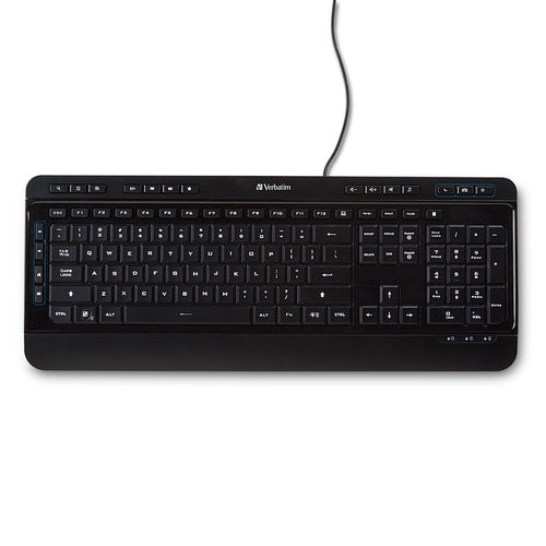 Verbatim Illuminated Wired Keyboard