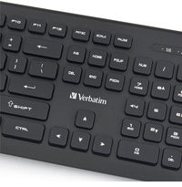 Verbatim 99793 keyboard Home RF Wireless + USB QWERTY English Black