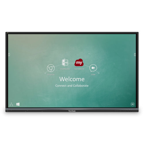 Viewsonic IFP6550-E1 interactive whiteboard 165.1 cm (65") 3840 x 2160 pixels Touchscreen Black