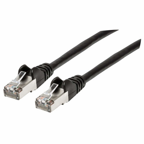 Intellinet 741521 networking cable Black 1 m Cat6a S/FTP (S-STP)