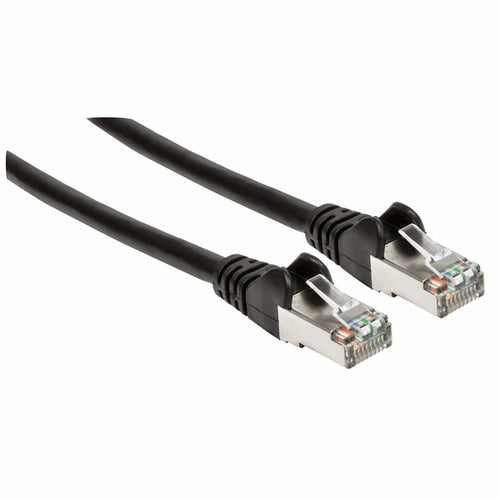 Intellinet 741521 networking cable Black 1 m Cat6a S/FTP (S-STP)