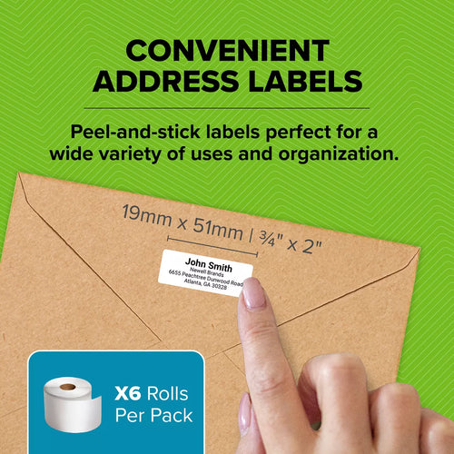 DYMO 2050766 printer label White Self-adhesive printer label