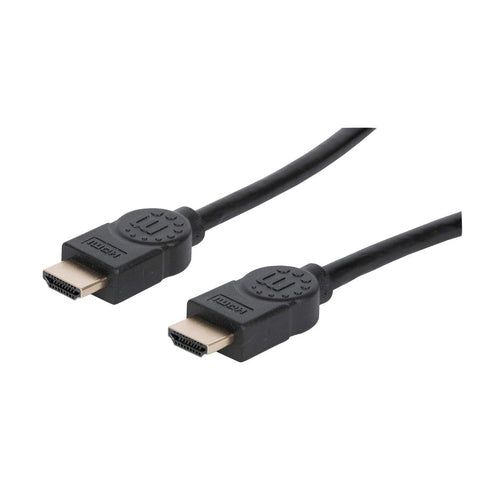 Manhattan HDMI 8K@60Hz Cable with Ethernet, 2m, Certified, Suitable for ALL 8K, 4K & 1080p/HD uses - when upgrading now or have it ready for when you need it, Male to Male, Black, 4K@120Hz, Lifetime Warranty, Ultra High Speed