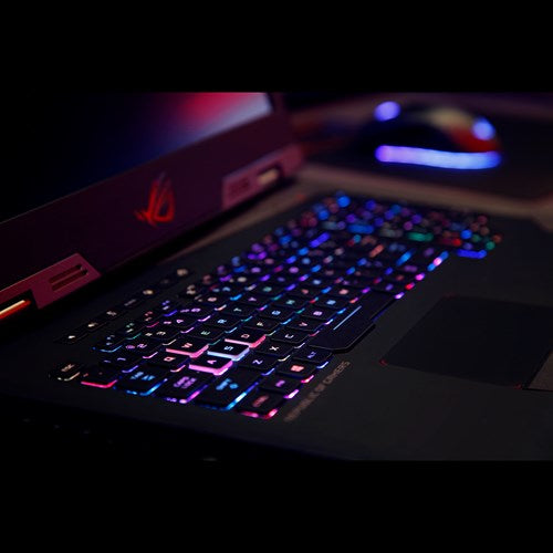 ASUS ROG G703GX-XS98K Intel® Core™ i9 i9-8950HK Laptop 43.9 cm (17.3") Full HD 32 GB DDR4-SDRAM 1.53 TB SSD NVIDIA® GeForce RTX™ 2080 Wi-Fi 5 (802.11ac) Windows 10 Pro Black, Orange