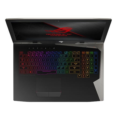 ASUS ROG G703GX-XS98K Intel® Core™ i9 i9-8950HK Laptop 43.9 cm (17.3") Full HD 32 GB DDR4-SDRAM 1.53 TB SSD NVIDIA® GeForce RTX™ 2080 Wi-Fi 5 (802.11ac) Windows 10 Pro Black, Orange