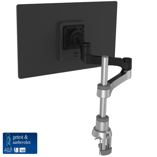 R-Go Tools Monitor arm R-Go Zepher Single, fully adjustable, 0-8 Kg load capacity, 100% circular, black