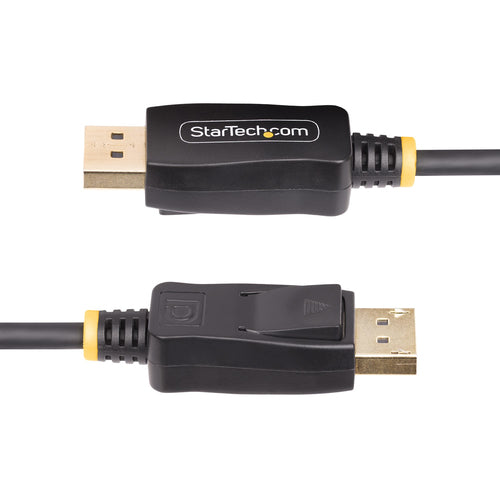 StarTech.com 12ft DisplayPort to HDMI Adapter Cable, 4K 60Hz with HDR, DP to HDMI 2.0b, Active Video Converter, DisplayPort Desktop to HDMI Monitor