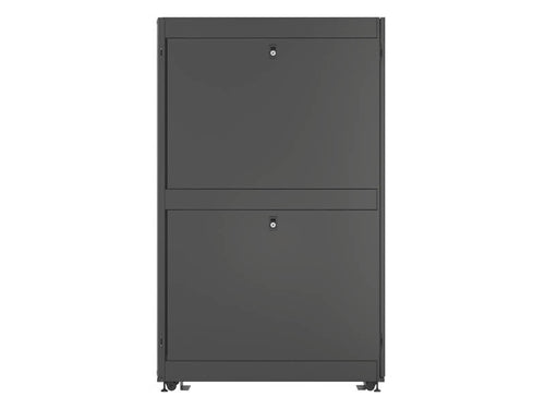 Vertiv VR3300TAA rack cabinet 42U Freestanding rack Black, Transparent