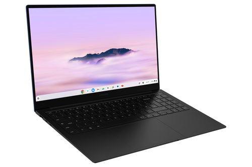 Samsung Galaxy Chromebook Plus Intel Core 3 100U Laptop 39.6 cm (15.6") Full HD 8 GB LPDDR5x-SDRAM 256 GB eUFS Wi-Fi 6E (802.11ax) ChromeOS Blue